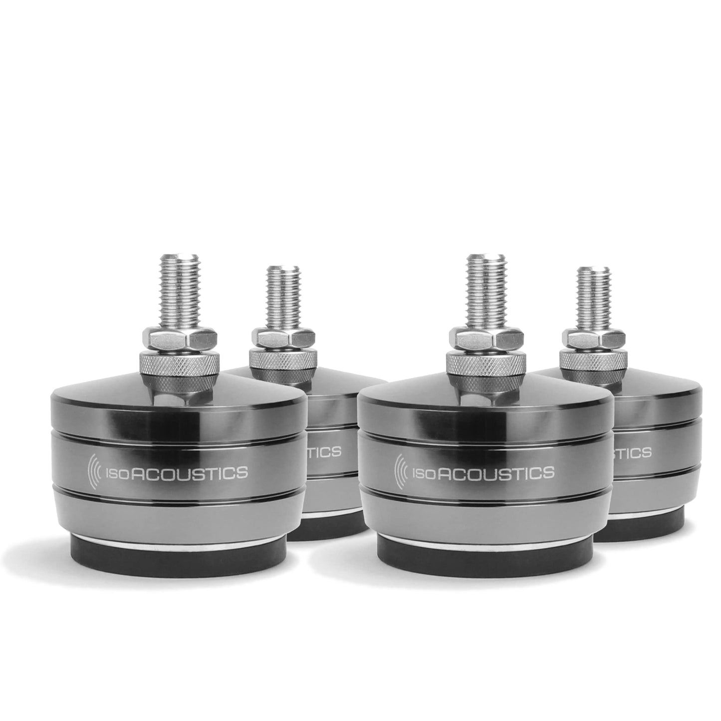 IsoAcoustics Gaia-Titan Series Isolation Feet for Speakers & Subwoofers (Rhea, 420 lb. max) - Set of 4