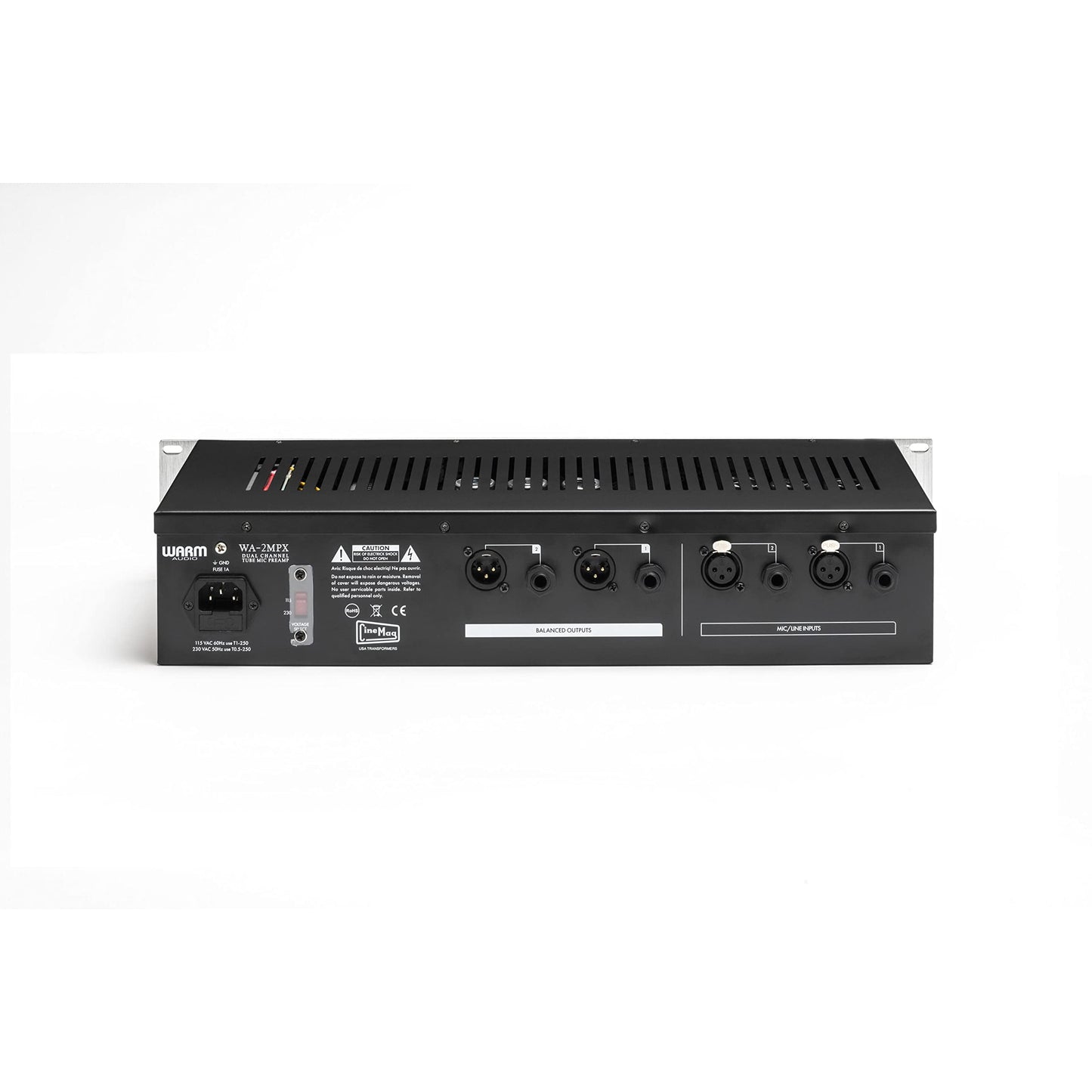 Warm Audio WA-2MPX Dual-Channel Tube Mic Preamp