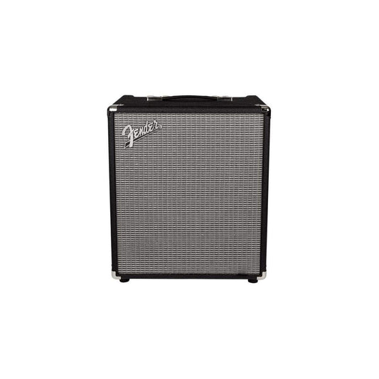 Fender Rumble 100 V3 Bass Amp for Bass Guitar, 100 Watts, with 2-Year Warranty 12 Inch Eminence Speaker, Overdrive Circuit, Tone Voicing, Effects Loop and Direct XLR Output