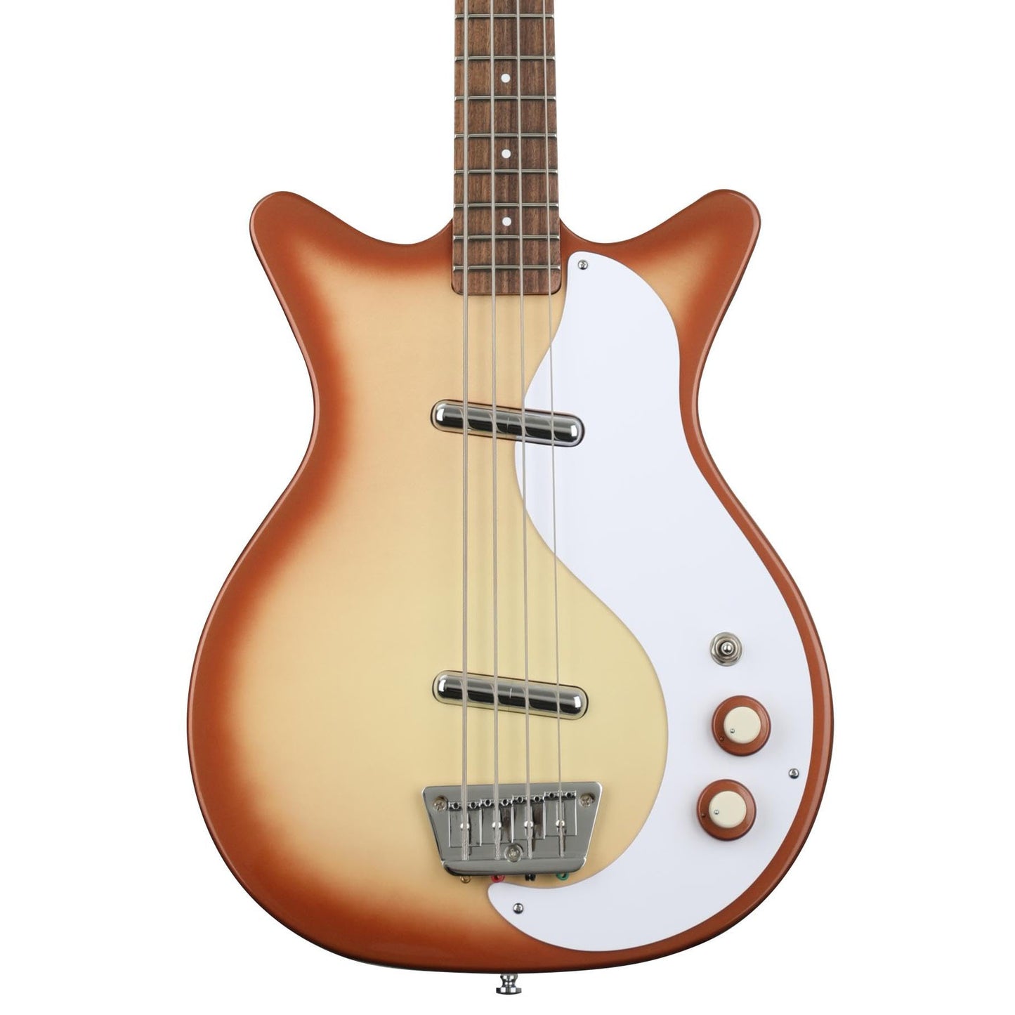 Danelectro '59DC Long Scale Bass Guitar - Copper Burst