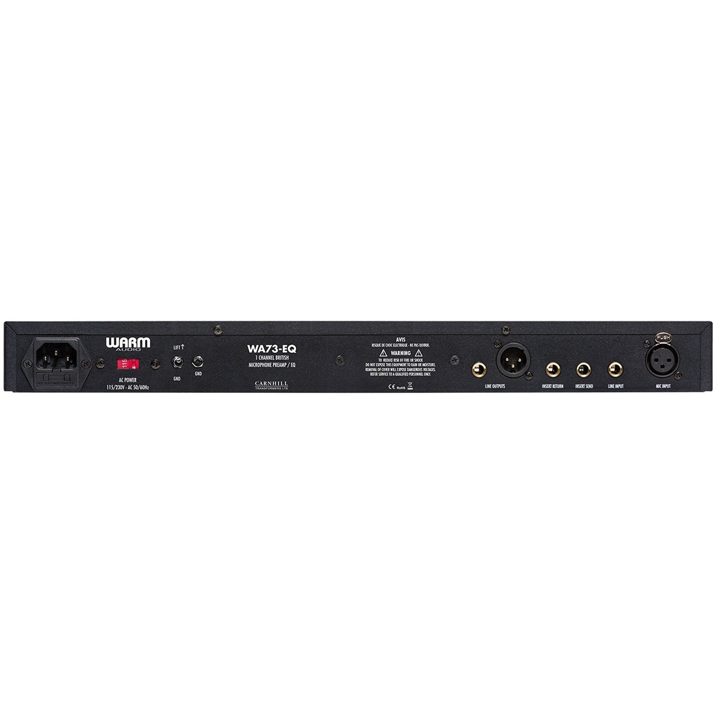 Warm Audio WA73-EQ 1073 Style Microphone Preamp w/EQ