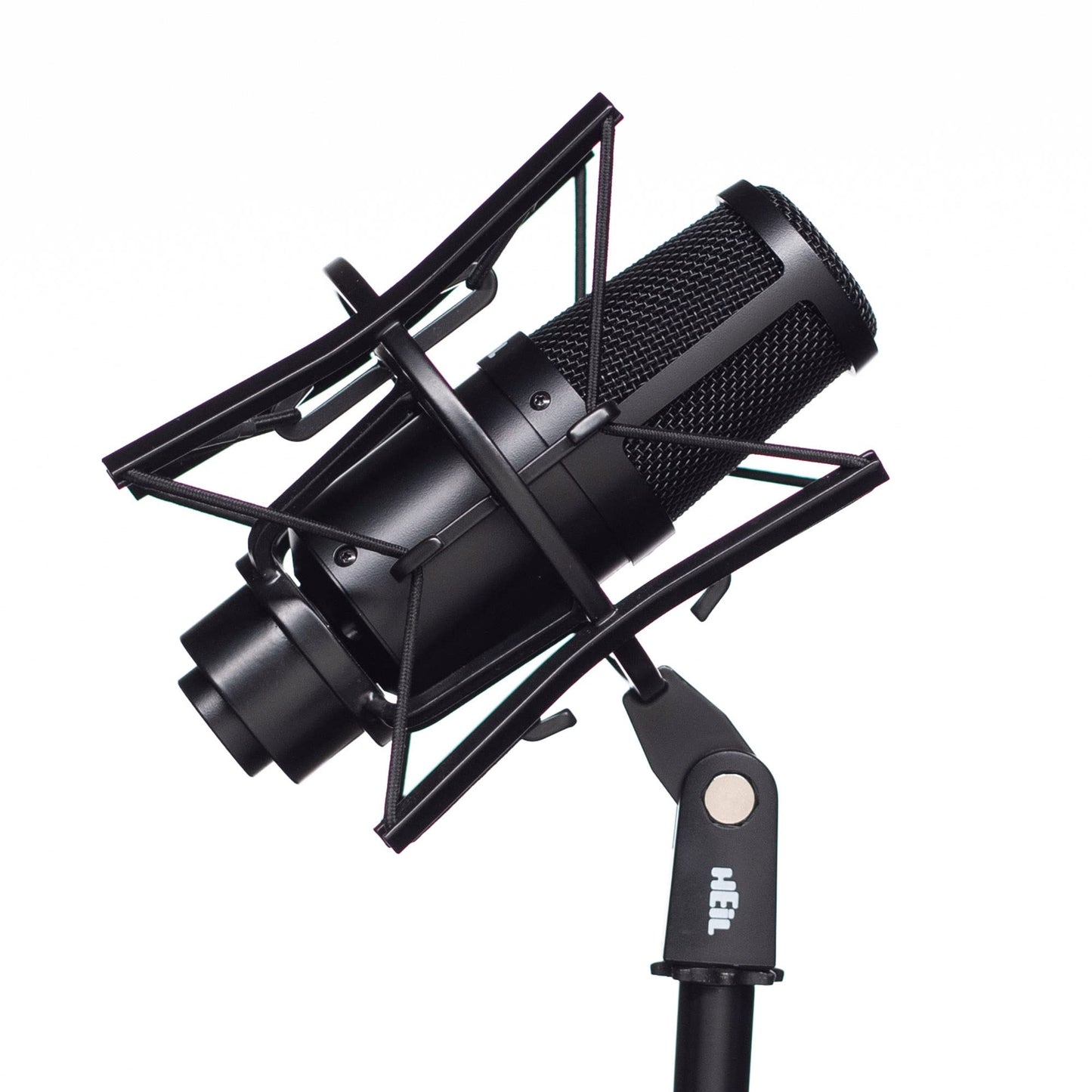 Heil PR 30 Dynamic XLR-Microphone for Video Podcast, Live Sound, Instrumentals, Recording, and Broadcast, Wide Frequency Response, Smooth Sound, Superior Rear Noise Rejection - Black