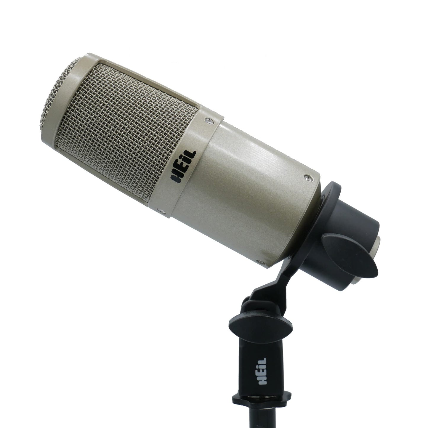 Heil PR 30 Dynamic XLR-Microphone for Video Podcast, Live Sound, Instrumentals, Recording, and Broadcast, Wide Frequency Response, Smooth Sound, Superior Rear Noise Rejection - Champagne