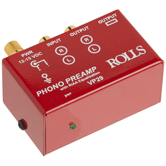 rolls Phono Preamp, Red (VP29)