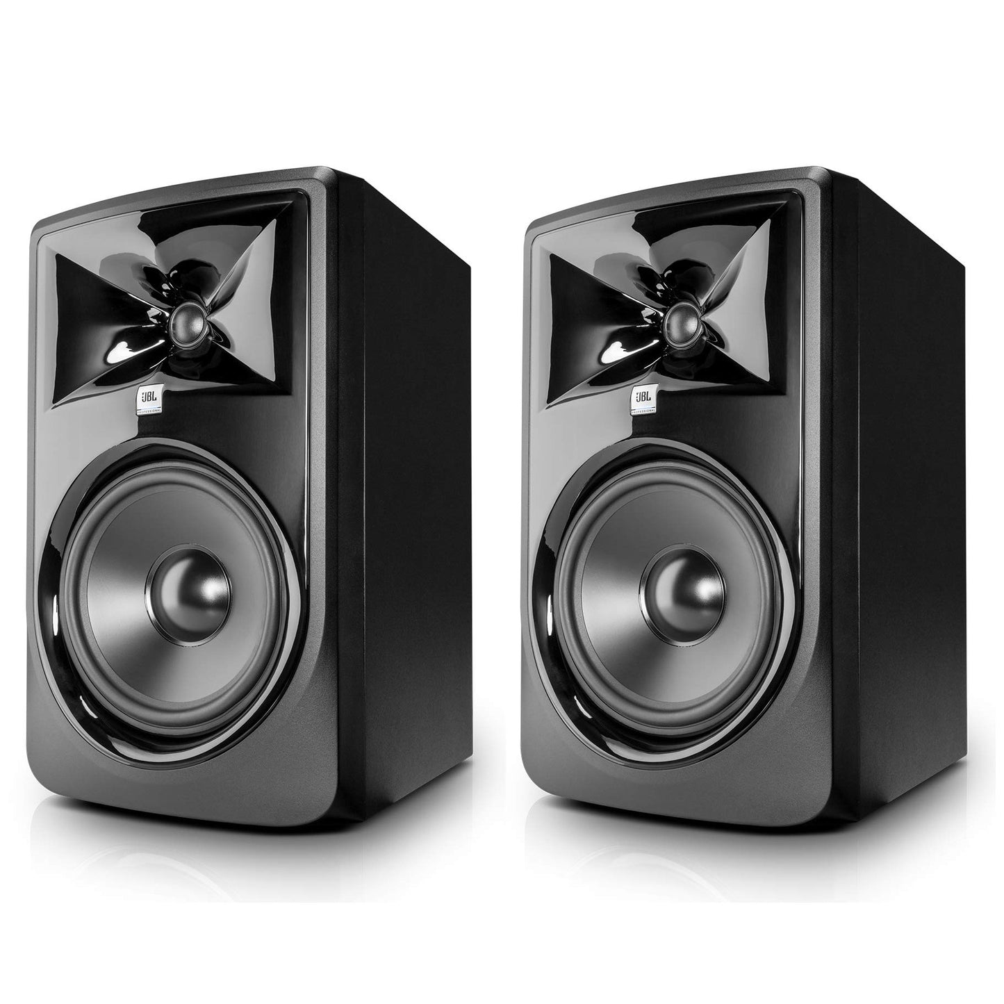 JBL Professional 308P MkII Next-Generation 8" 2-Way Powered Studio Monitor (308PMKII) (Pair) (2 Items)