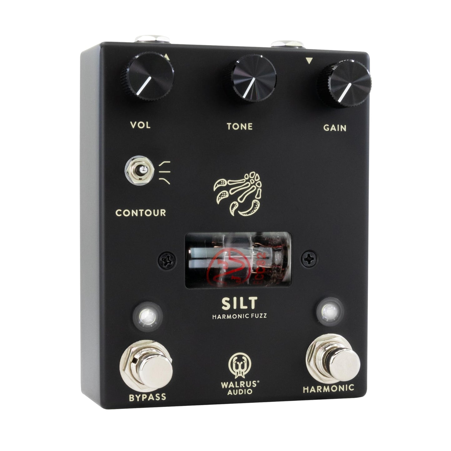 Walrus Audio SILT Harmonic Tube Fuzz, Black, (900-1084BK)