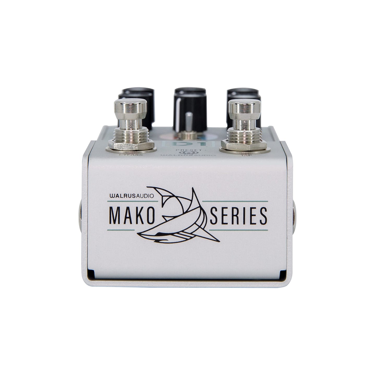 Walrus Audio Mako Series D1 V2 High Fidelity Delay Pedal 900-1051V2 Silver