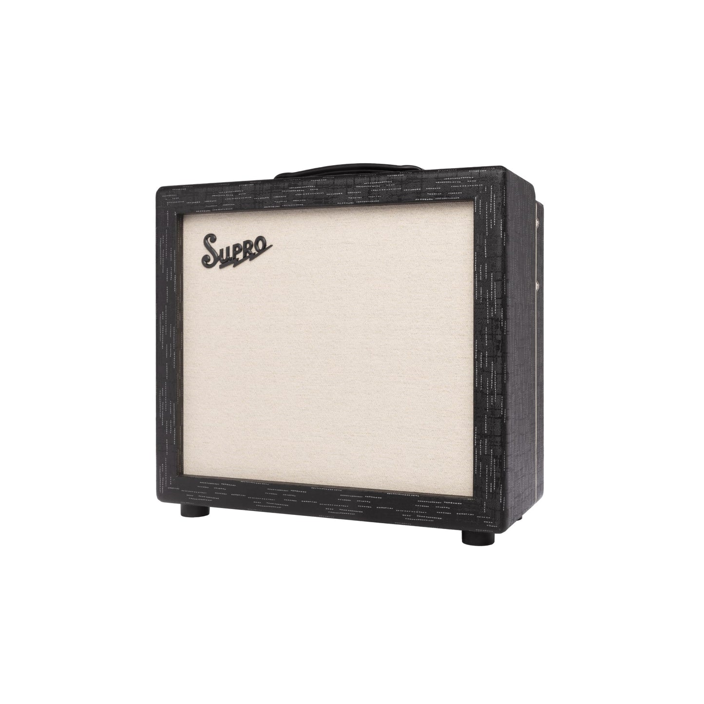 Supro 1614RT Amulet 1 x 12-inch 15-watt Tube Combo Amp - Black Scandia