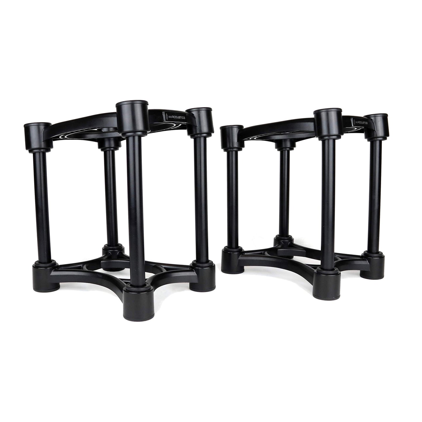 IsoAcoustics Iso-Stand Series Speaker Isolation Stands with Height & Tilt Adjustment: Iso-155 (6.1” x 7.5”) Pair