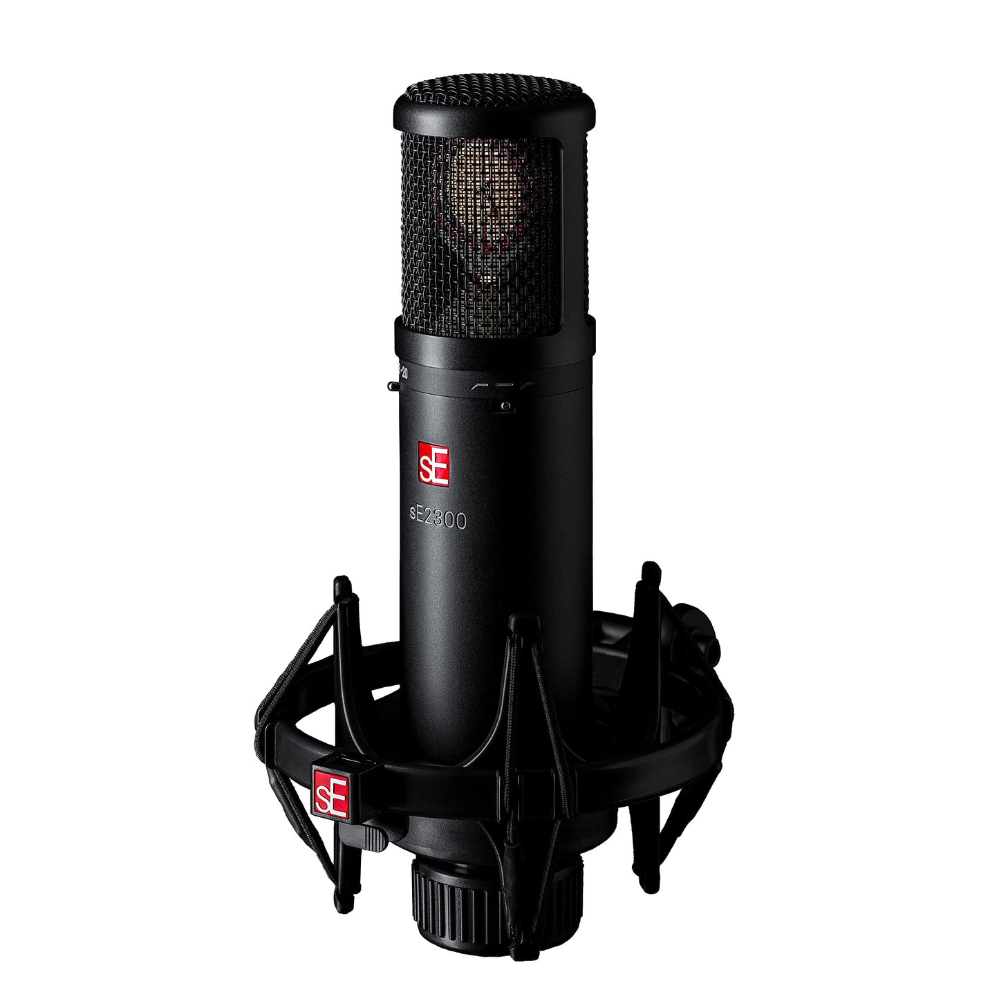 SE ELECTRONICS - 2300 Multi Pattern Large Diaphragm Condenser Mic with Shockmount and Filter