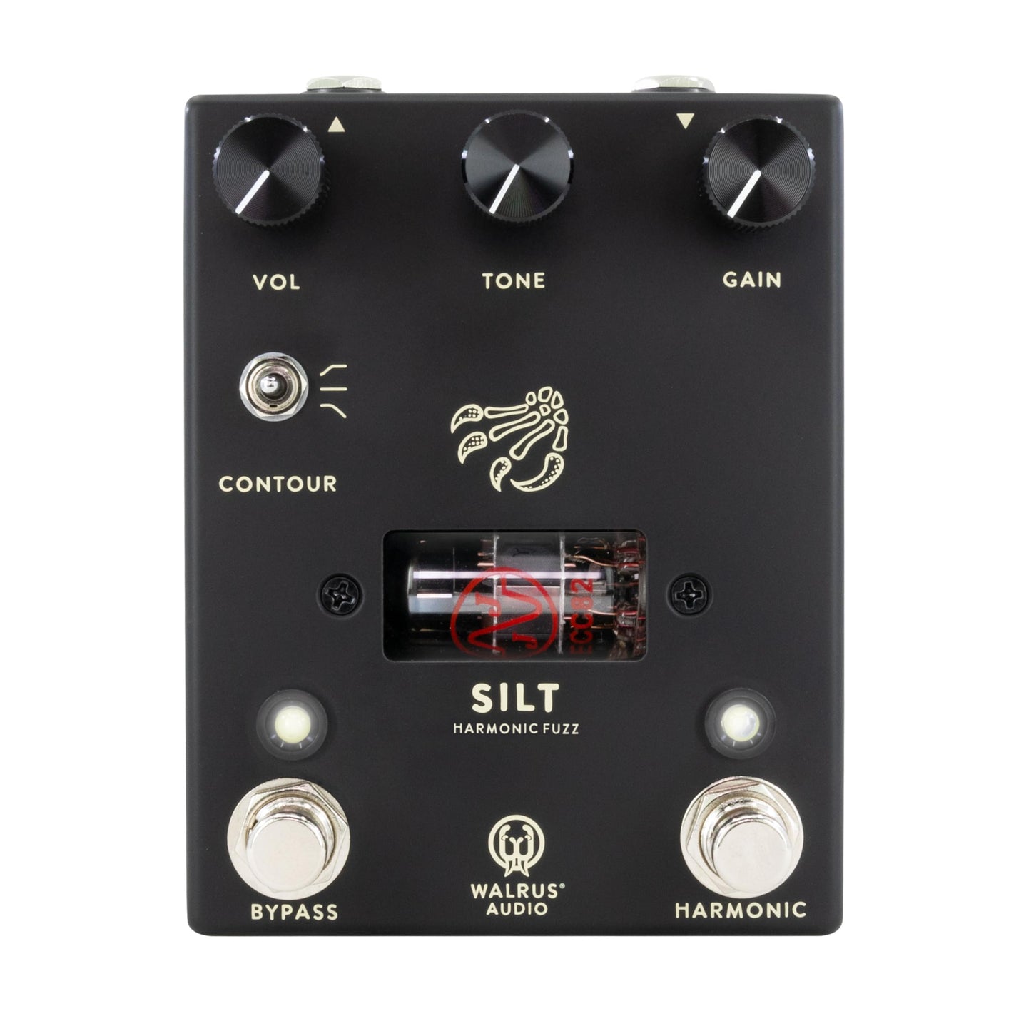 Walrus Audio SILT Harmonic Tube Fuzz, Black, (900-1084BK)