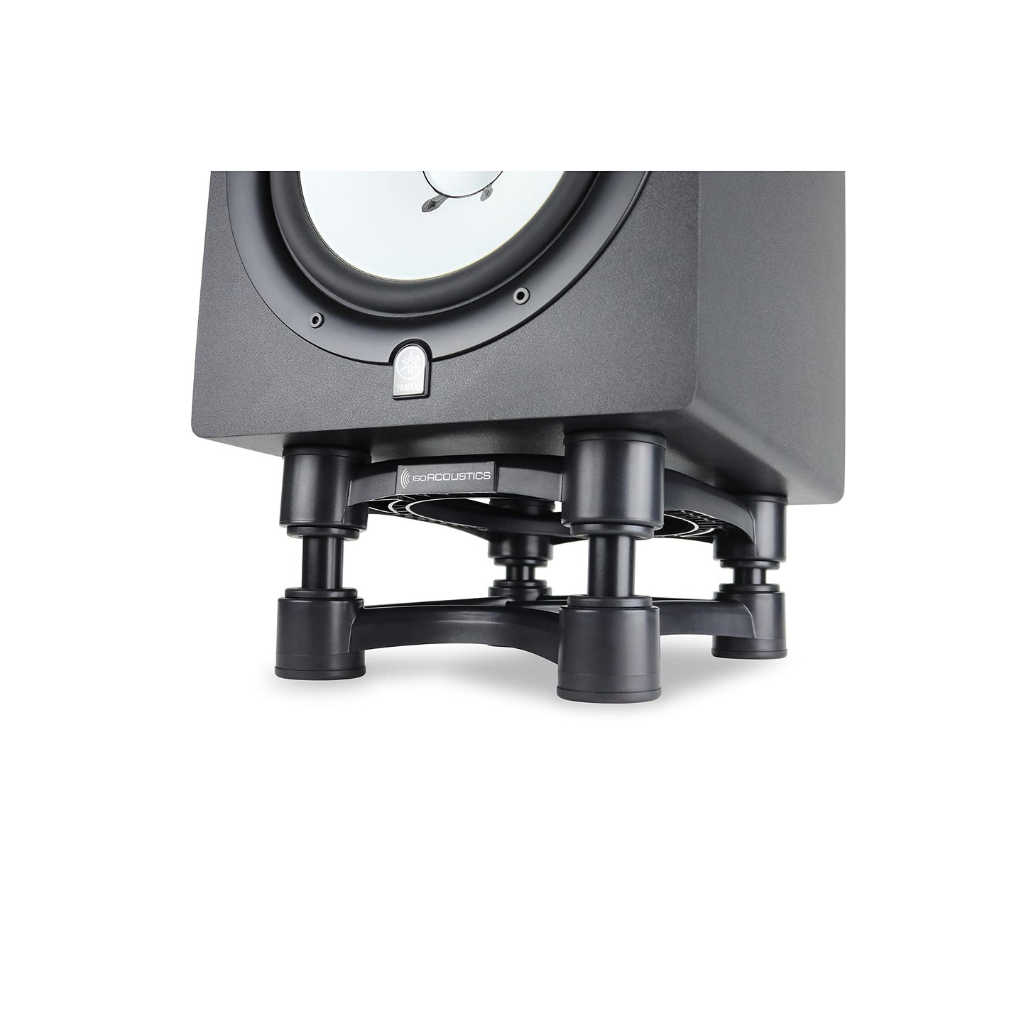 IsoAcoustics Iso-Stand Series Speaker Isolation Stands with Height & Tilt Adjustment: Iso-200 (7.8” x 10”) Pair