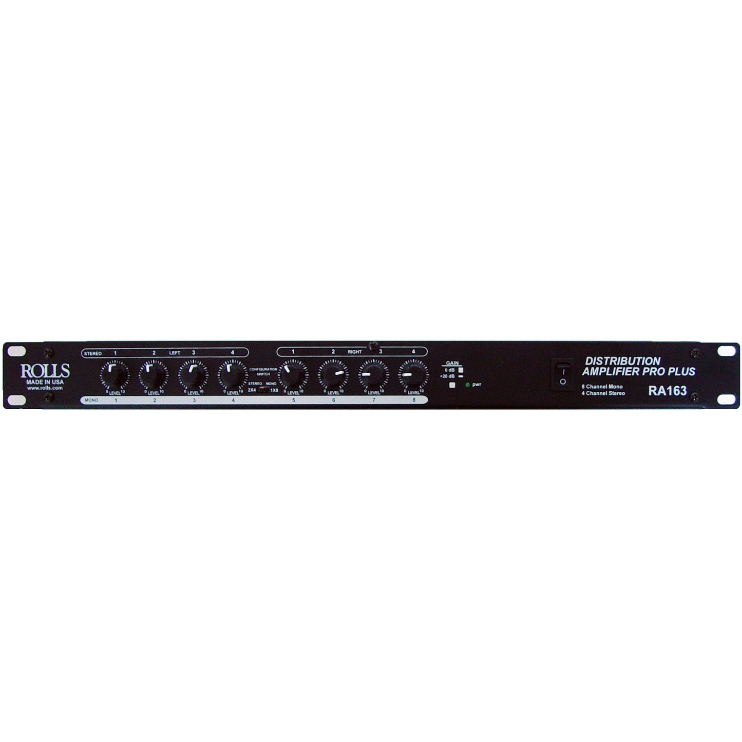 Rolls RA163 8-Channel Distribution Amplifier