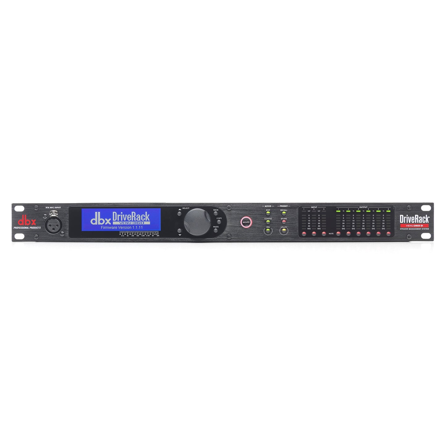 dbx DriveRack VENU360 Complete Loudspeaker Management System