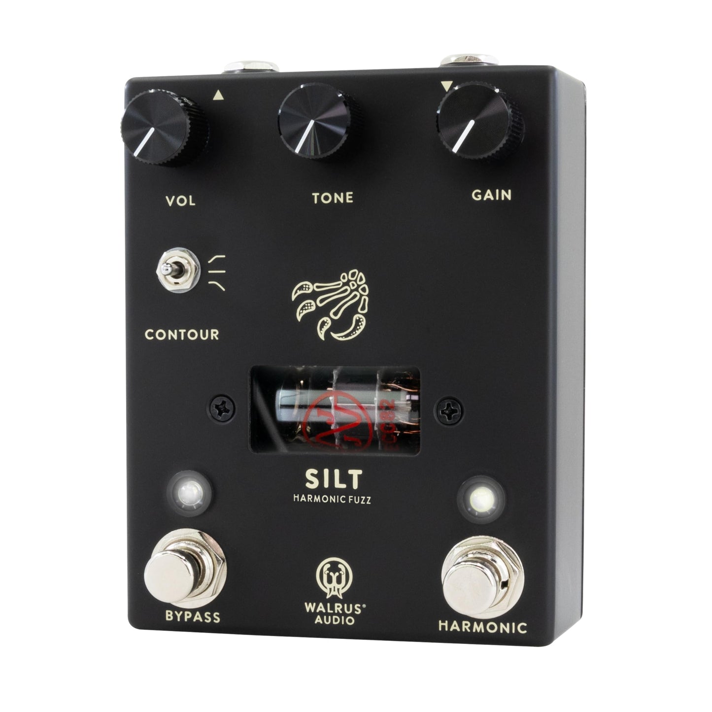 Walrus Audio SILT Harmonic Tube Fuzz, Black, (900-1084BK)