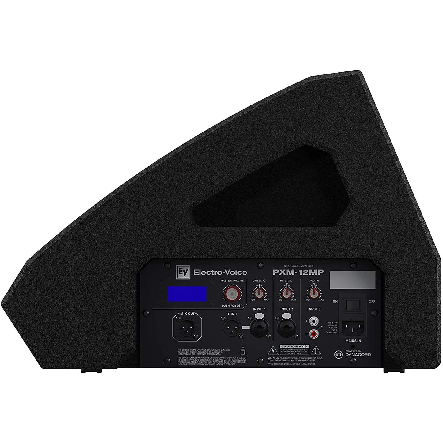 Electro-Voice PXM-12MP 12" Powered Coaxial Monitor, Black