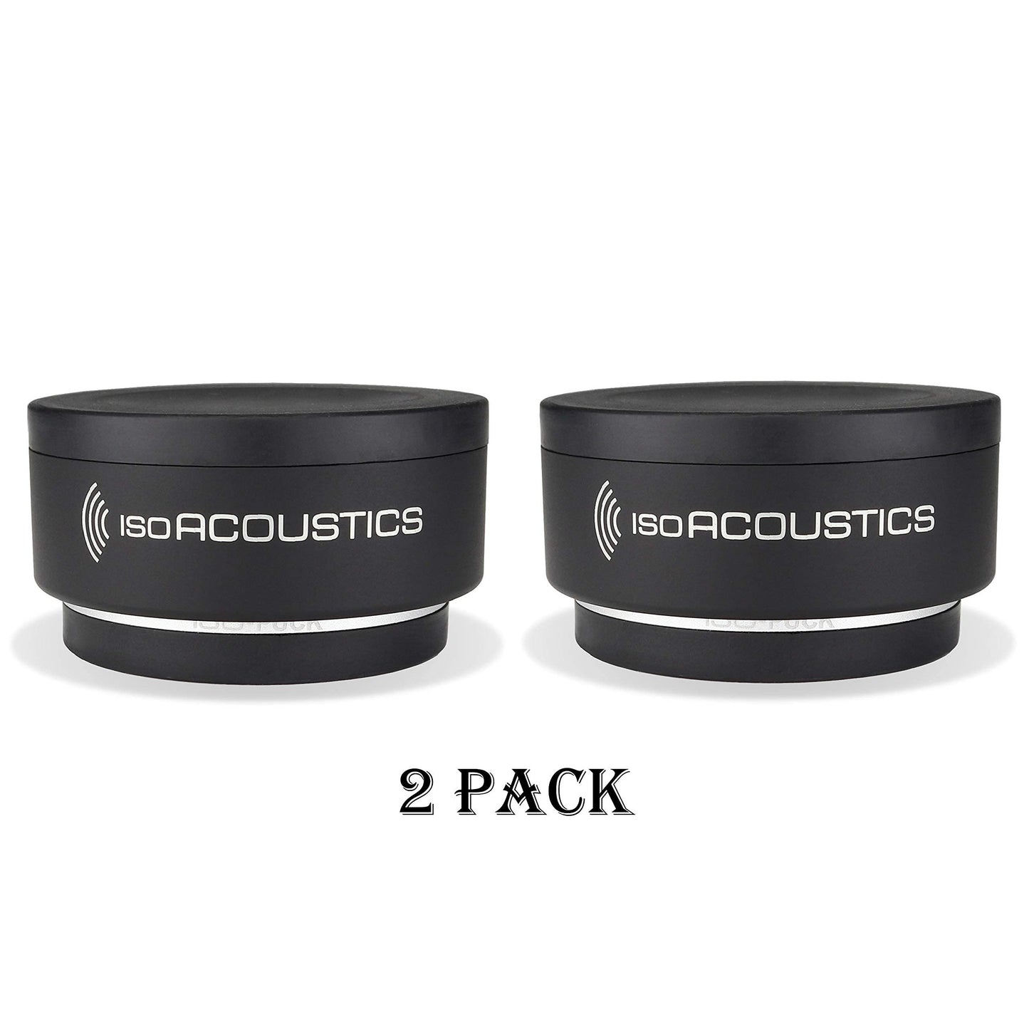 IsoAcoustics Iso-Puck Series Acoustic Isolators (Iso-Puck, 20 lbs max/Unit, 2-Pack)