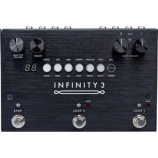 Pigtronix Infinity 3 Hi-Fi Stereo Double Looper Pedal