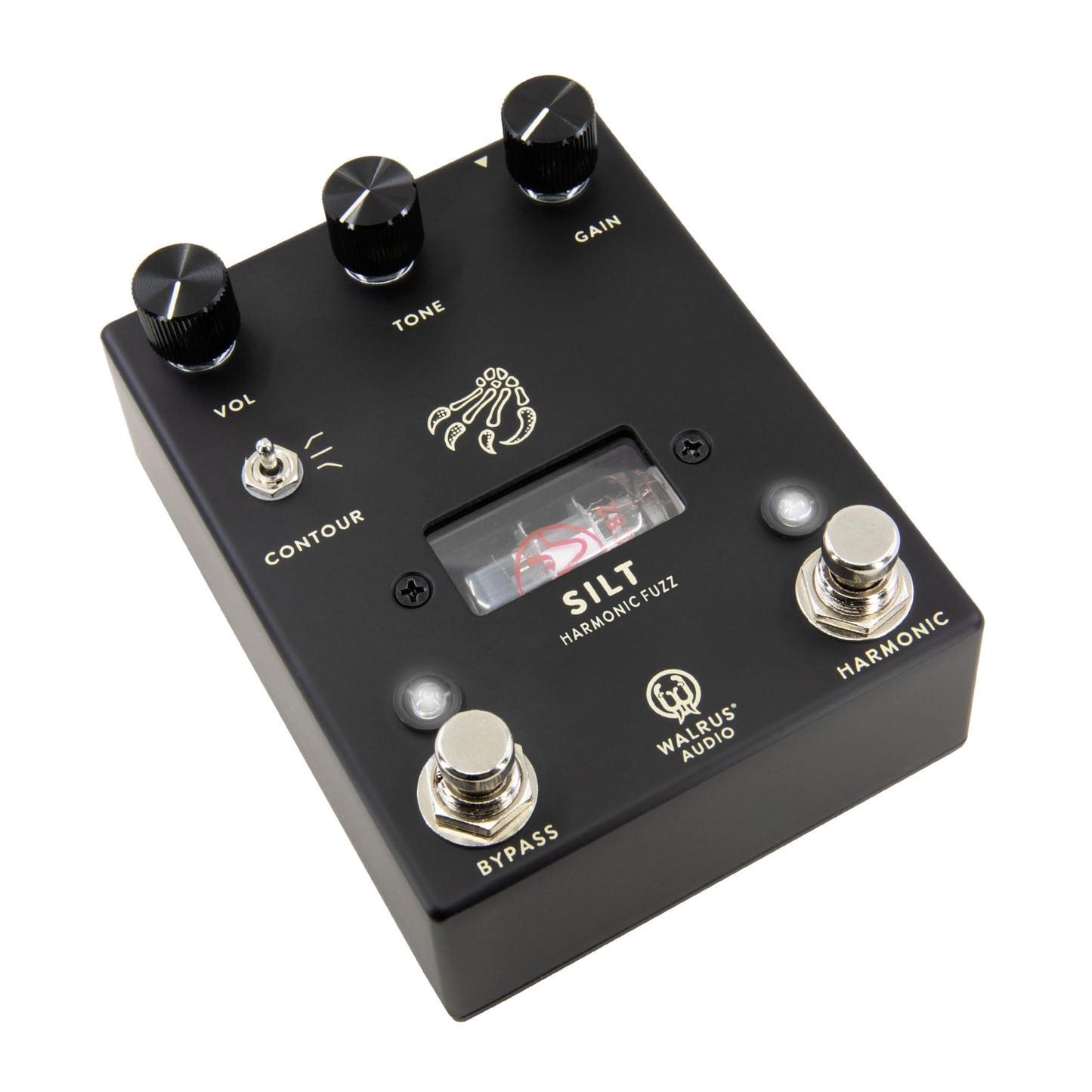 Walrus Audio SILT Harmonic Tube Fuzz, Black, (900-1084BK)