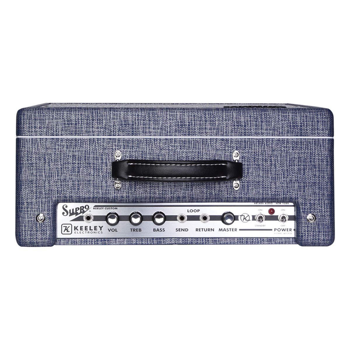 Supro 1970RK Keeley Custom 10 Tube Guitar Combo Amp (Blue Rhino, 25-Watt 1x10-inch)