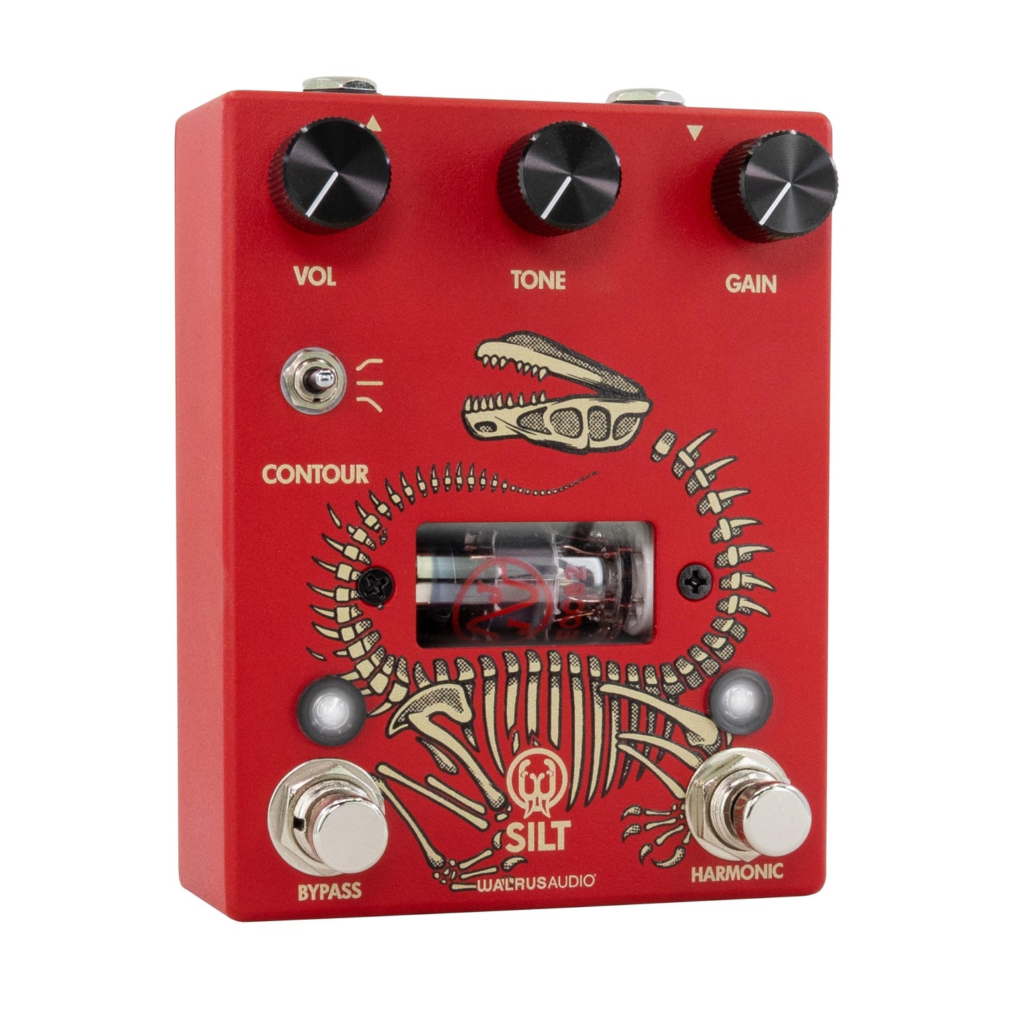 Walrus Audio SILT Harmonic Tube Fuzz, Red, (900-1084RD)