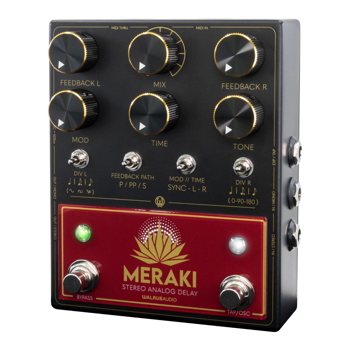 Walrus Audio Meraki Analog Stereo Delay, (900-1071)