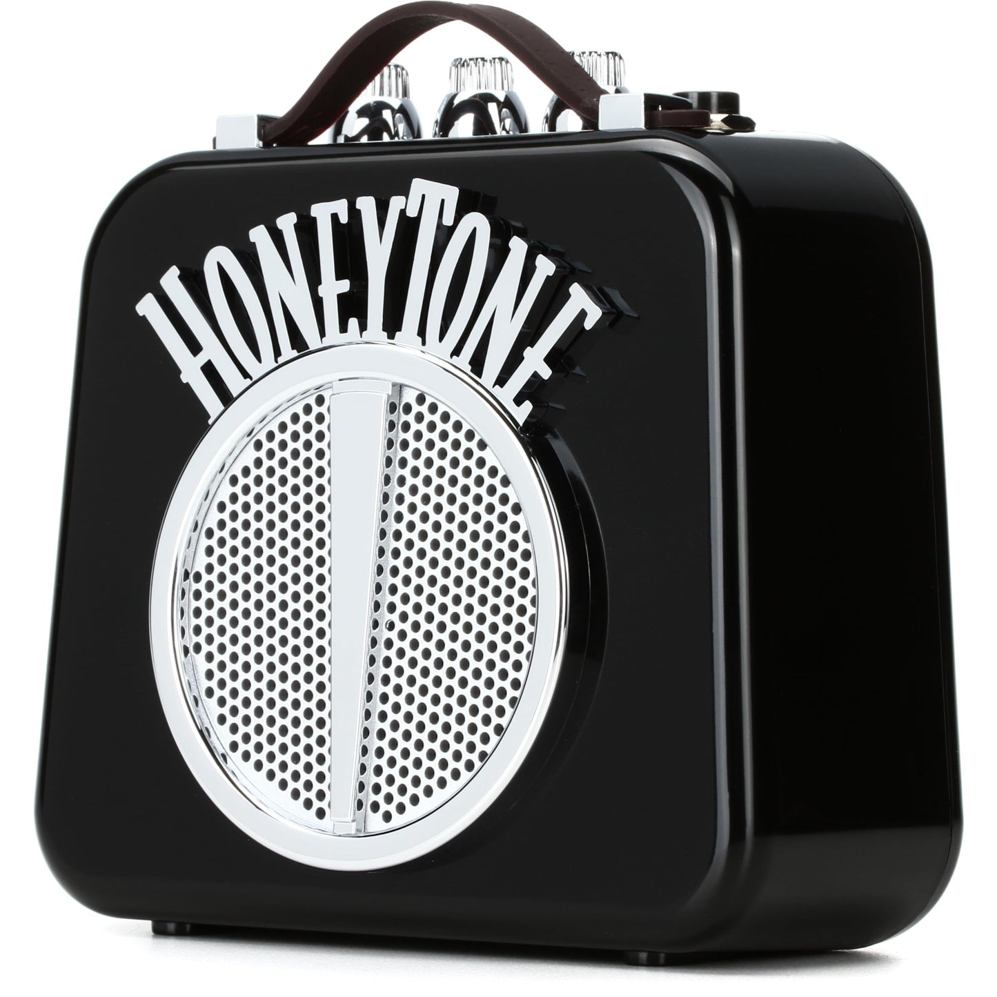 Danelectro Honeytone N-10 Guitar Mini Amp, Black with belt clip