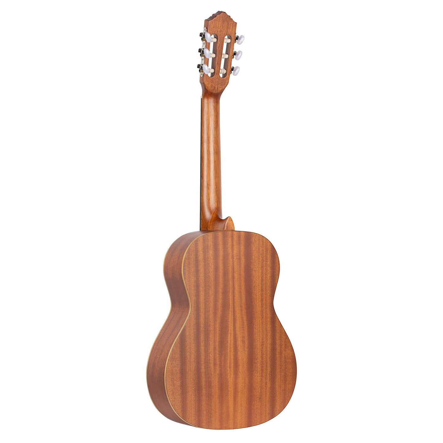 Ortega Guitars 6 String Family Series 3/4 Size Nylon Classical Guitar w/Bag, Right, Cedar Top-Natural-Satin, (R122-3/4)