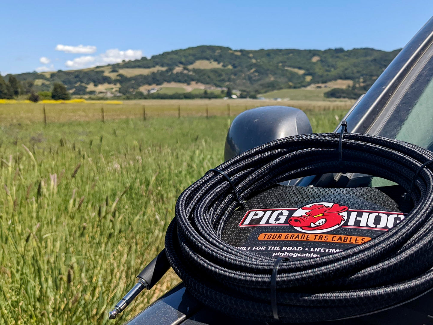 Pig Hog PTRS15 High Performance 1/4" TRS Instrument Cable, 15 Feet