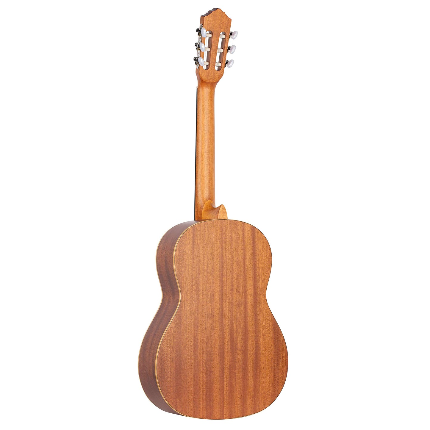 Ortega Guitars 6 Family Series Size Nylon String Classical Guitar w/Bag, Right, Cedar Top-Natural-Satin, Full - Slim Neck (R122SN)