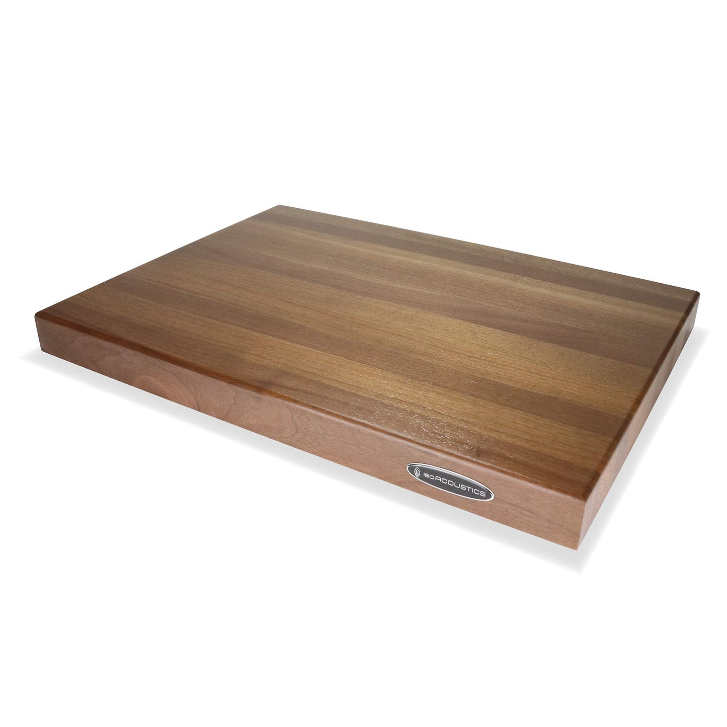 IsoAcoustics Delos Turntable Isolation Butcher Block Series: 2216W1 (22" W x 16" D x 1.75" H) Walnut