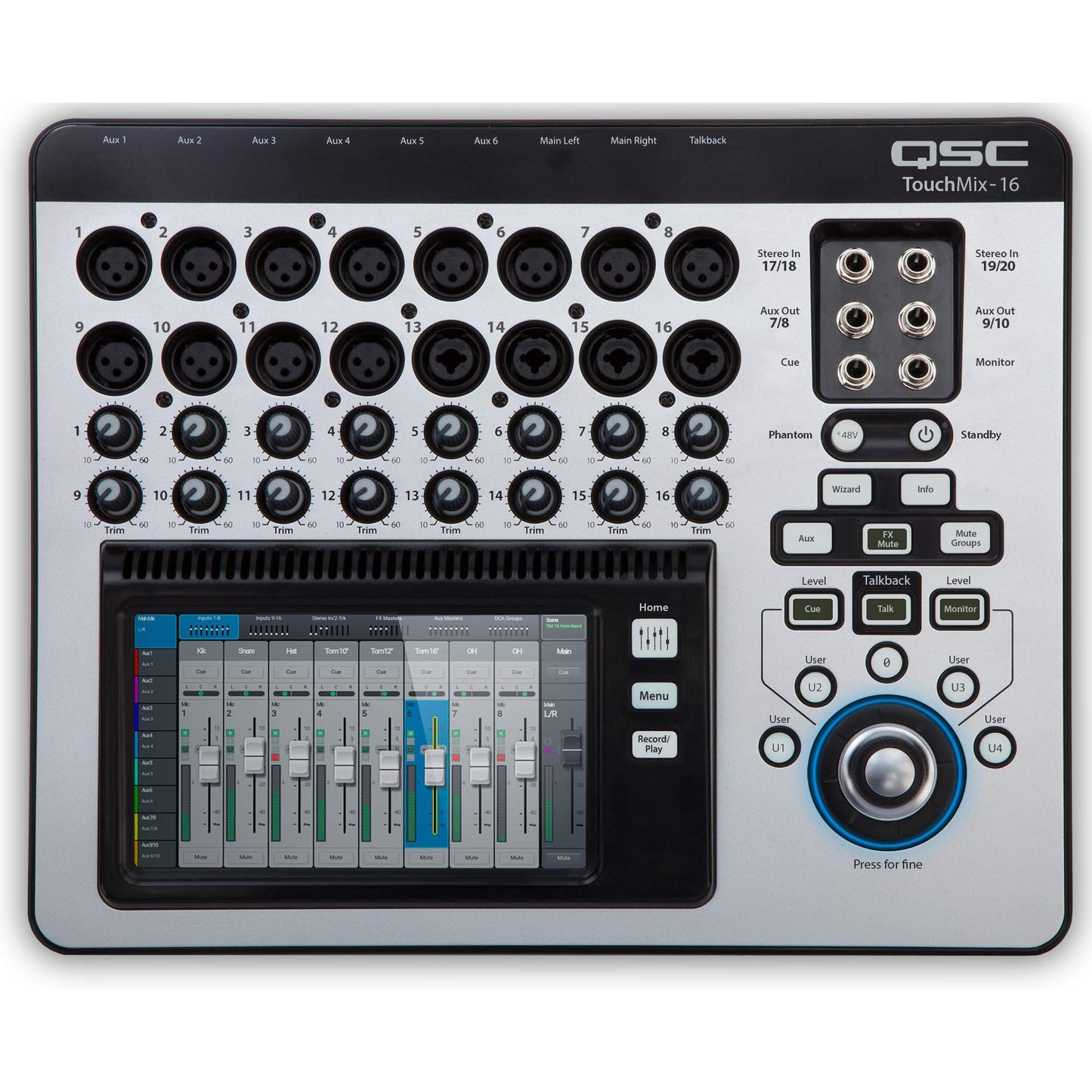 QSC TouchMix-16 Compact Digital Mixer with Bag