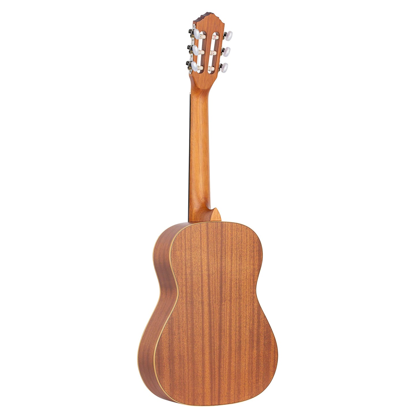 Ortega Guitars 6 String Family Series 1/2 Size Nylon Classical Guitar w/Bag, Right, Cedar Top-Natural-Satin, (R122-1/2)