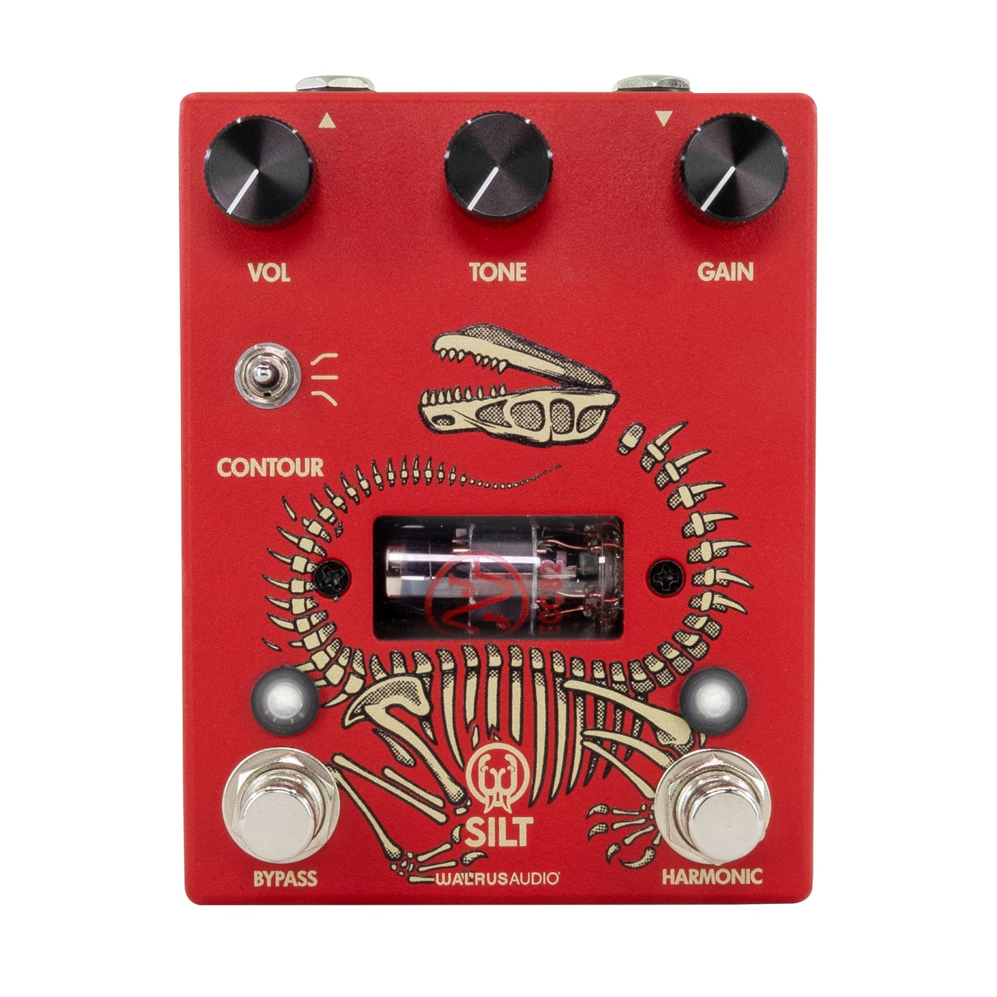 Walrus Audio SILT Harmonic Tube Fuzz, Red, (900-1084RD)