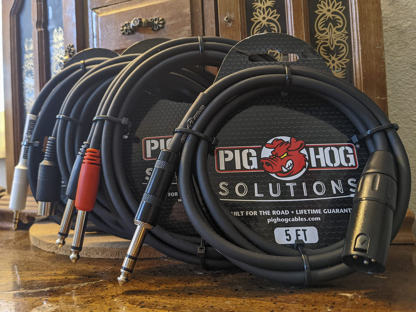 Pig Hog PX-TMXM15 1/4" TRS to XLR Balance Adaptor Cable, 15 Feet