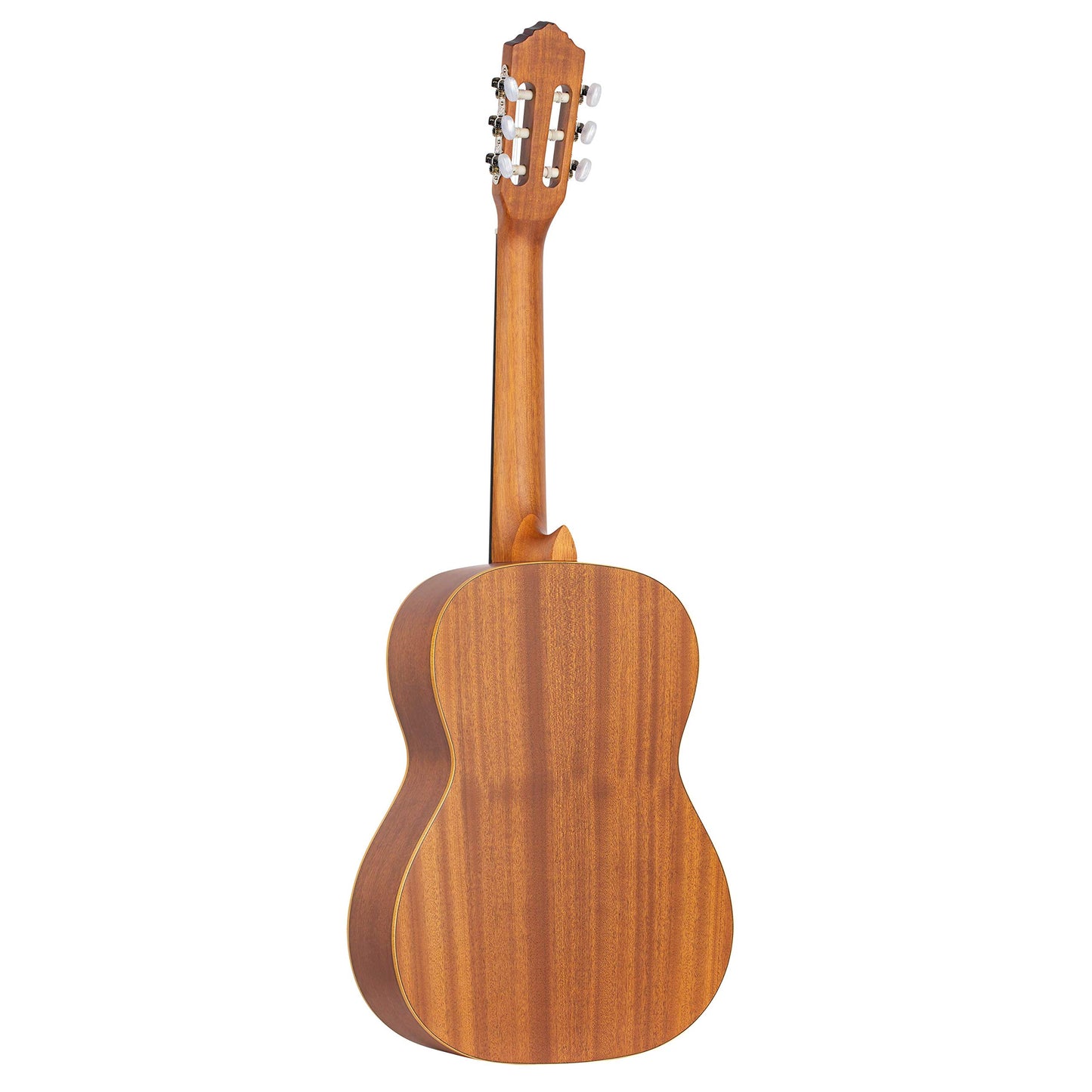 Ortega Guitars 6 String Family Series 7/8 Size Nylon Classical Guitar w/Bag, Right, Cedar Top-Natural-Satin, (R122-7/8)