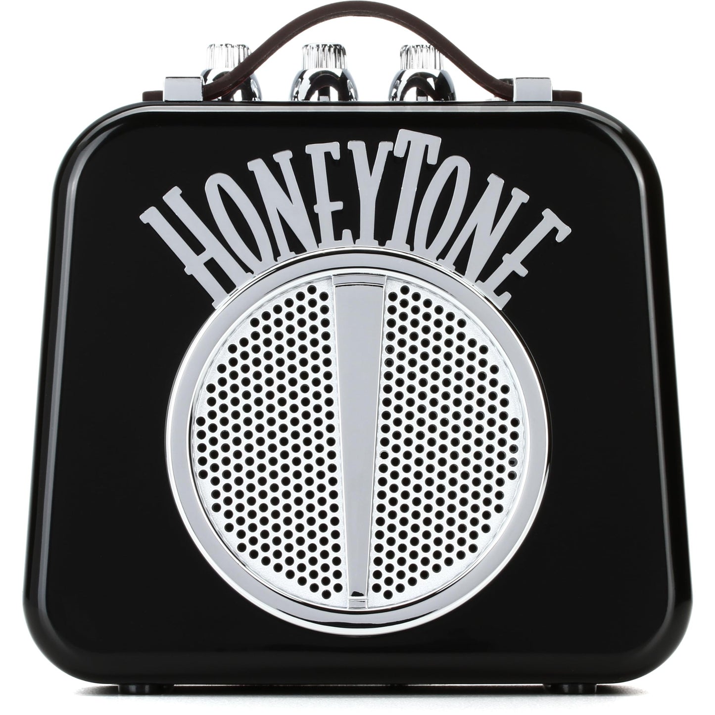 Danelectro Honeytone N-10 Guitar Mini Amp, Black with belt clip