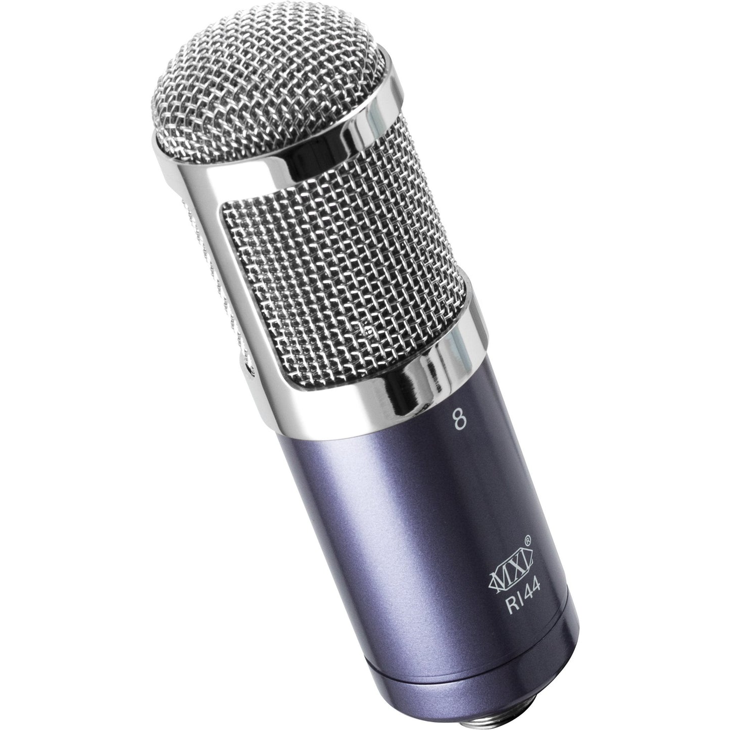 MXL R144 Multi-Purpose Ribbon Microphone with Shockmount, Purple (MXL R144)