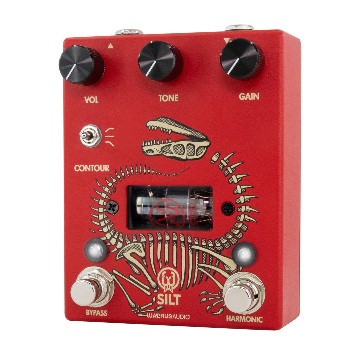 Walrus Audio SILT Harmonic Tube Fuzz, Red, (900-1084RD)