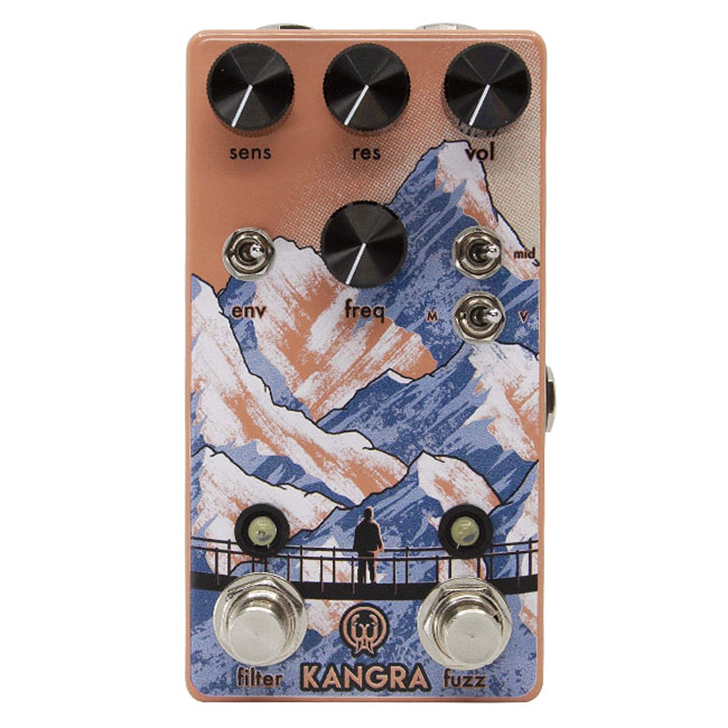 Walrus Audio Kangra Filter Fuzz Guitar Effects Pedal