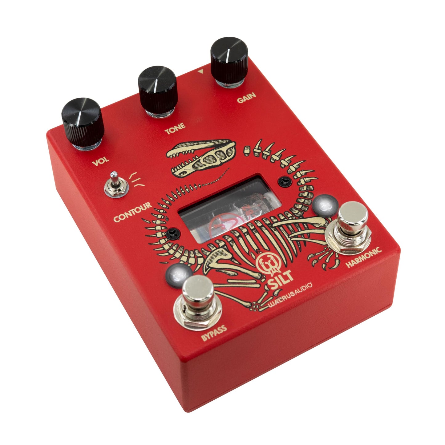 Walrus Audio SILT Harmonic Tube Fuzz, Red, (900-1084RD)