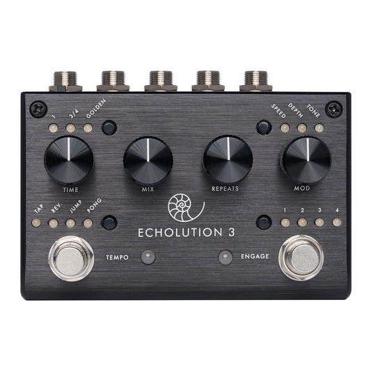 Pigtronix Echolution 3 Stereo Multi-Tap Delay Pedal