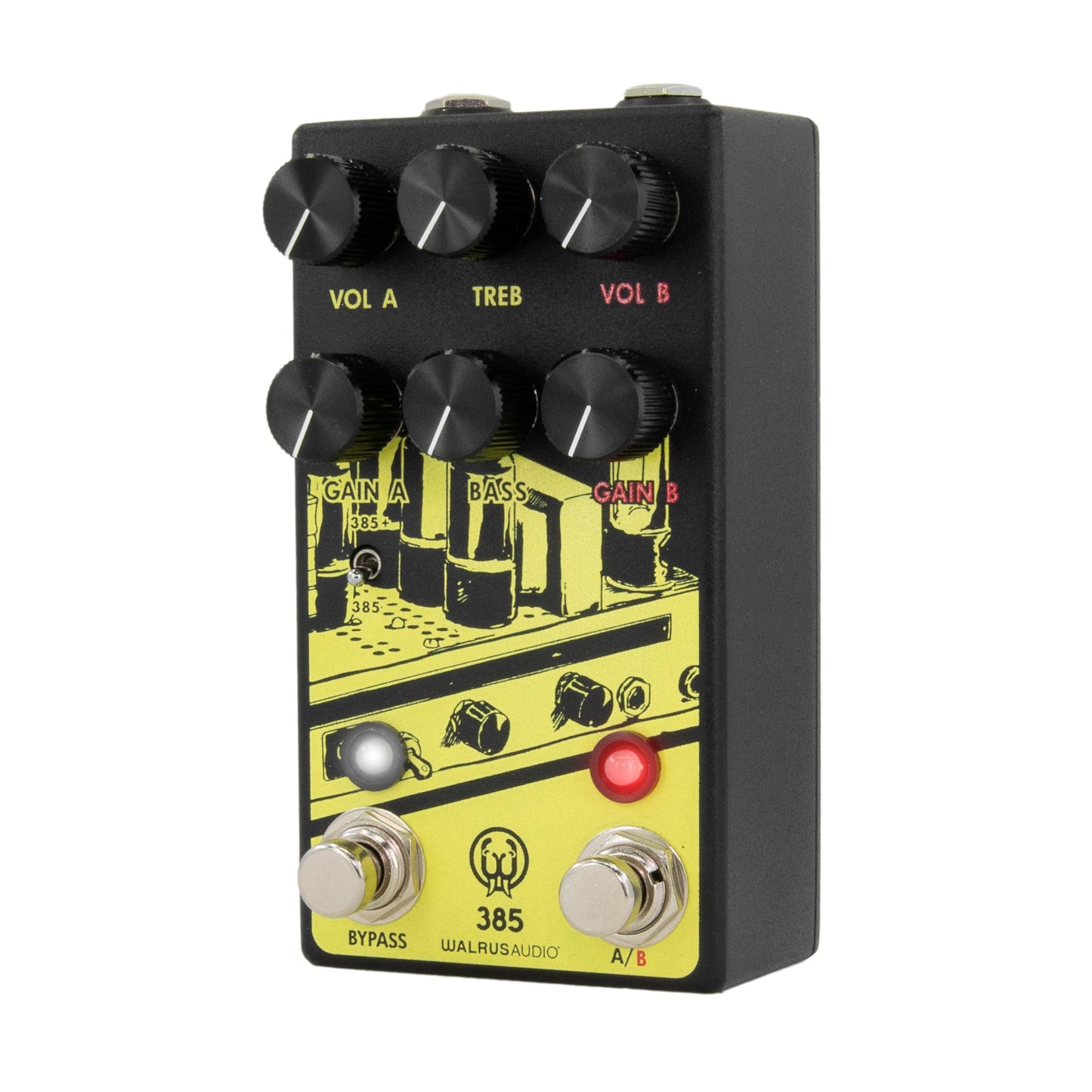 Walrus Audio 385 Overdrive mkII, Yellow