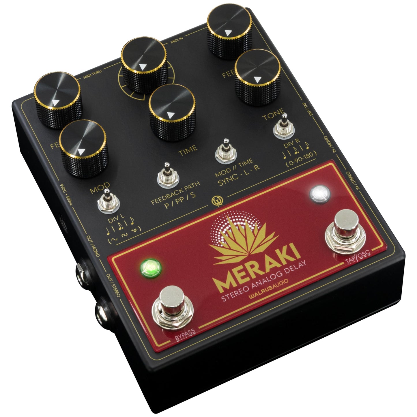 Walrus Audio Meraki Analog Stereo Delay, (900-1071)