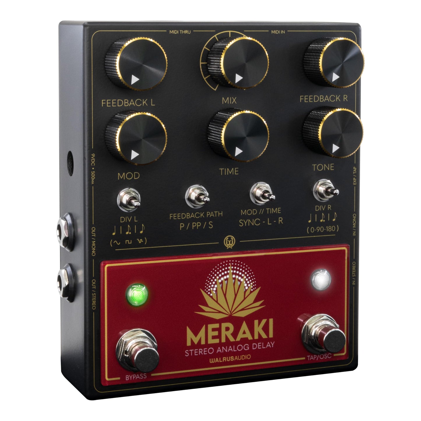 Walrus Audio Meraki Analog Stereo Delay, (900-1071)