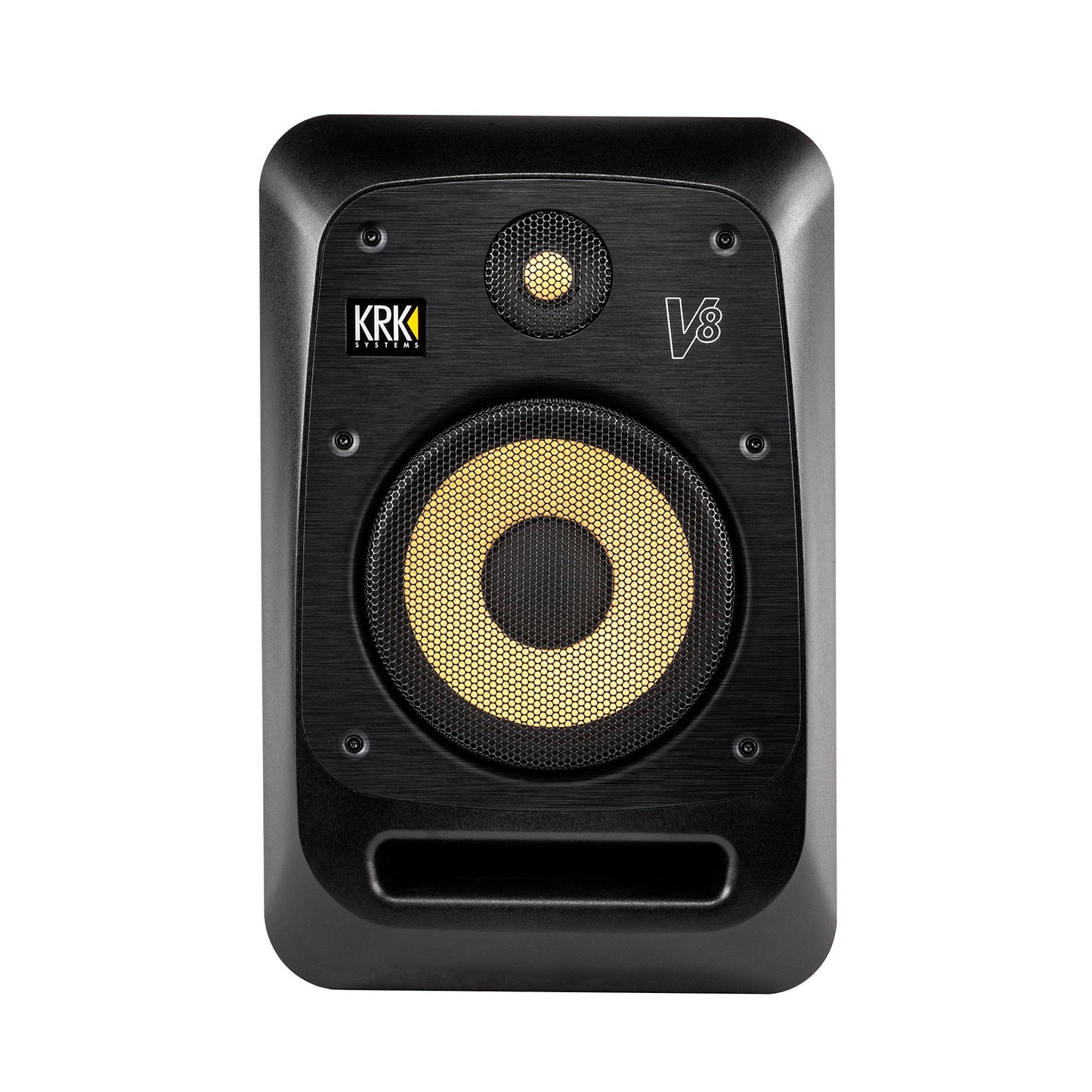 KRK V8 Series 4 8" 2-Way Powered Studio Reference Monitor, Black