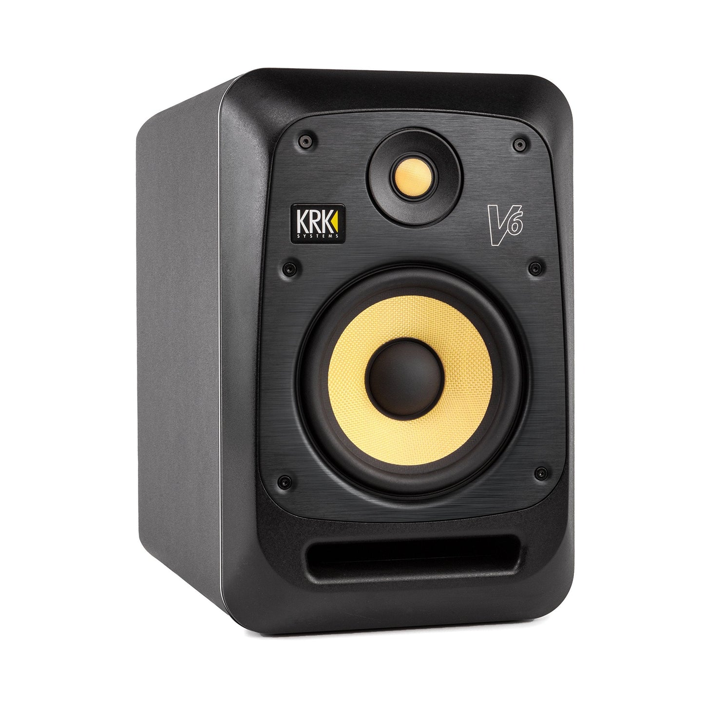 KRK V6 Series 4 6" 2-Way Powered Studio Reference Monitor, Black