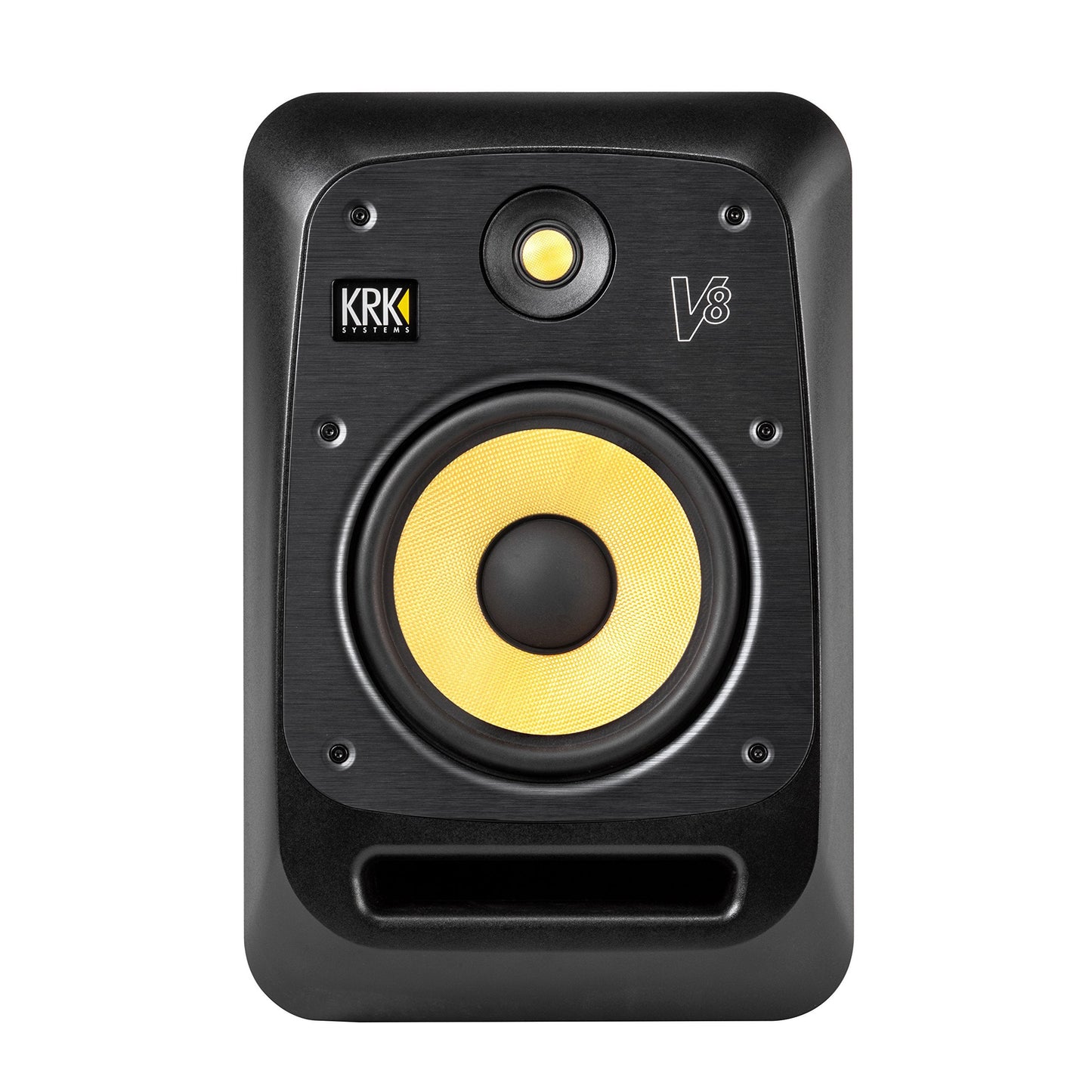 KRK V8 Series 4 8" 2-Way Powered Studio Reference Monitor, Black