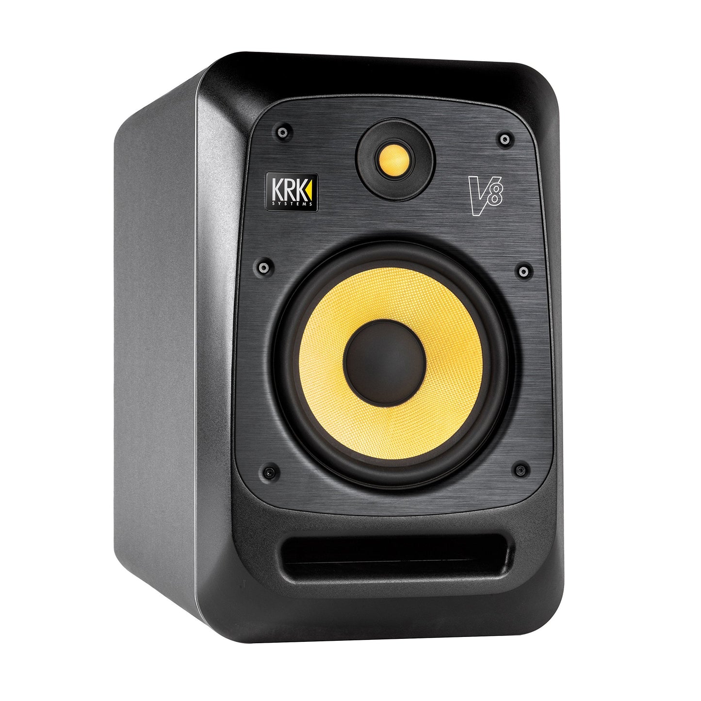 KRK V8 Series 4 8" 2-Way Powered Studio Reference Monitor, Black