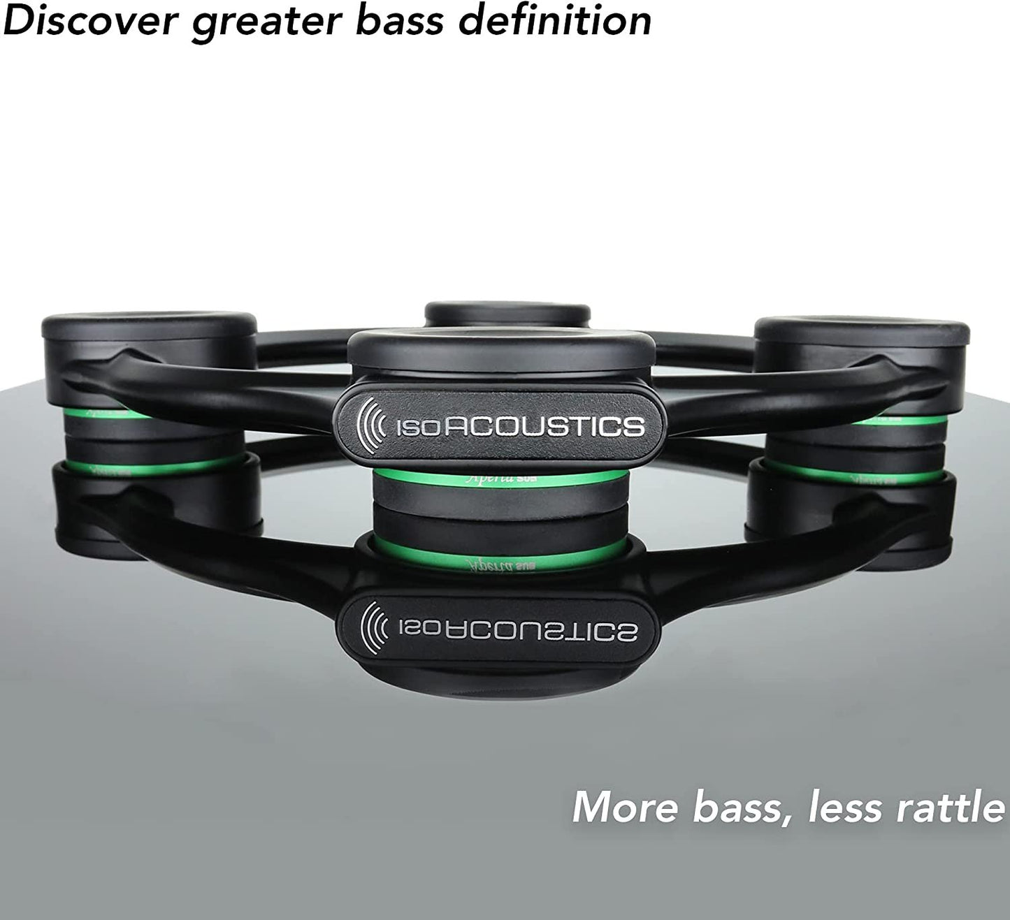 IsoAcoustics Subwoofer Isolation Stand: Aperta Sub (10.5" W x 11.5” D)